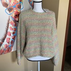 NWT! Womens rainbow sweater
